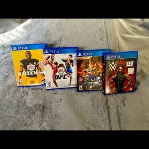 4 PS4 games
